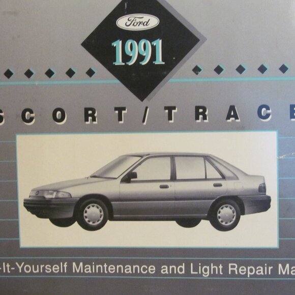 Ford Motor 1991 Escort / Tracer Manual DIY Maintenance & Light Repair Manual - Picture 5 of 11